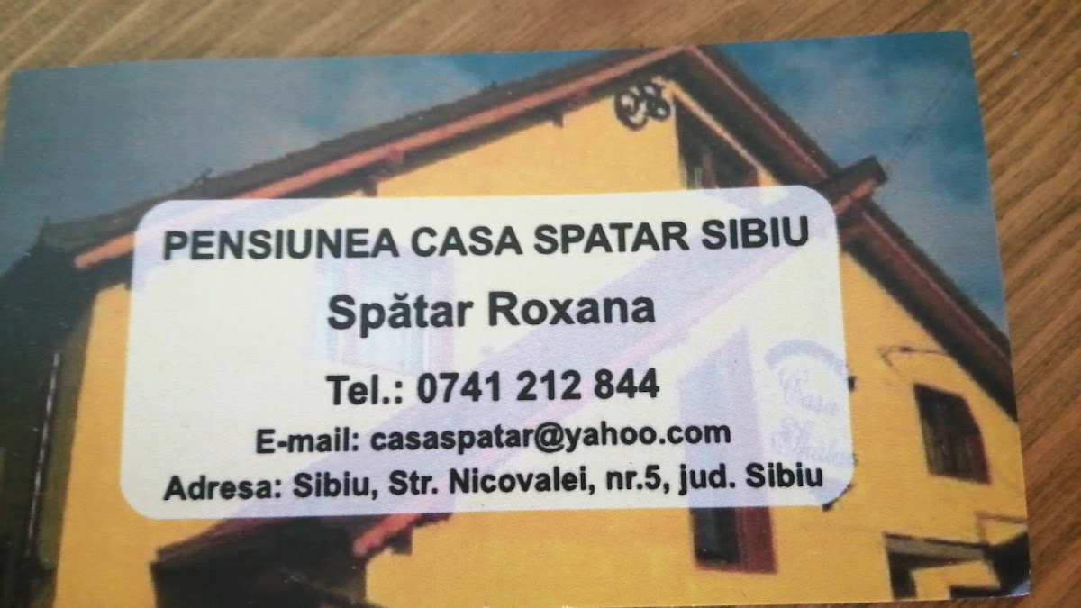 Casa Spătar
