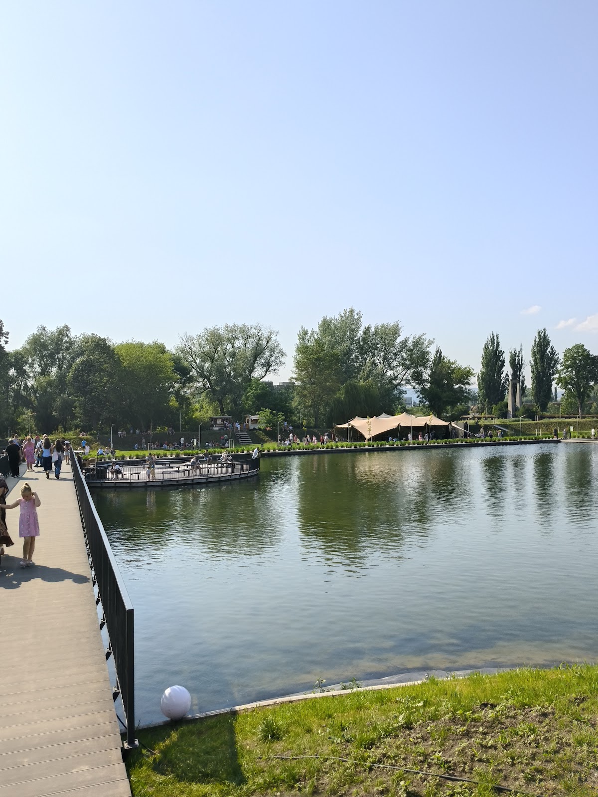 Lacul din cartierul Gării