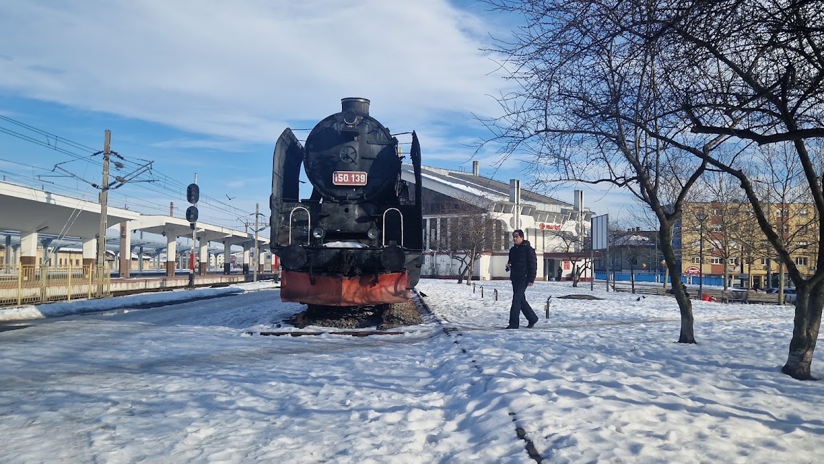 Locomotive à Vapeur 150-139 à la Gare de Cluj-Napoca - foto 5