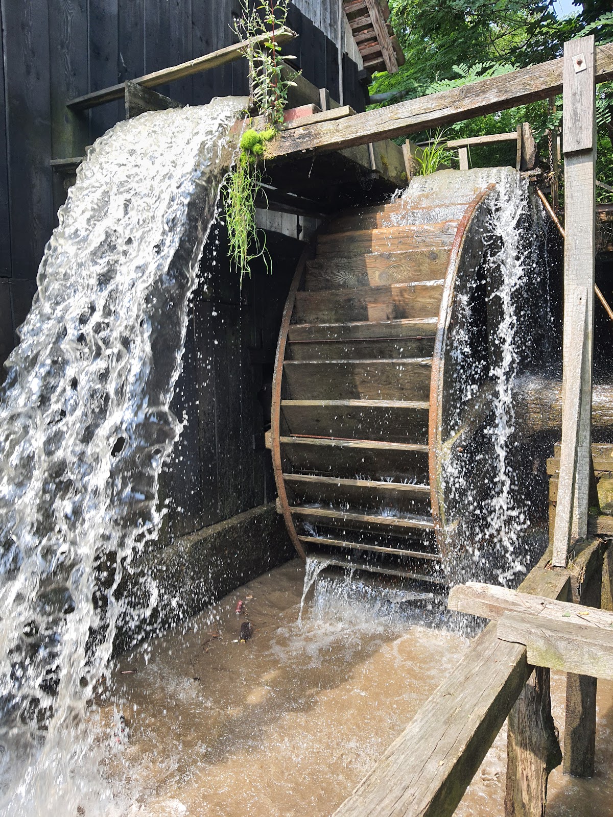 Molino de Agua con Suerte Ohaba