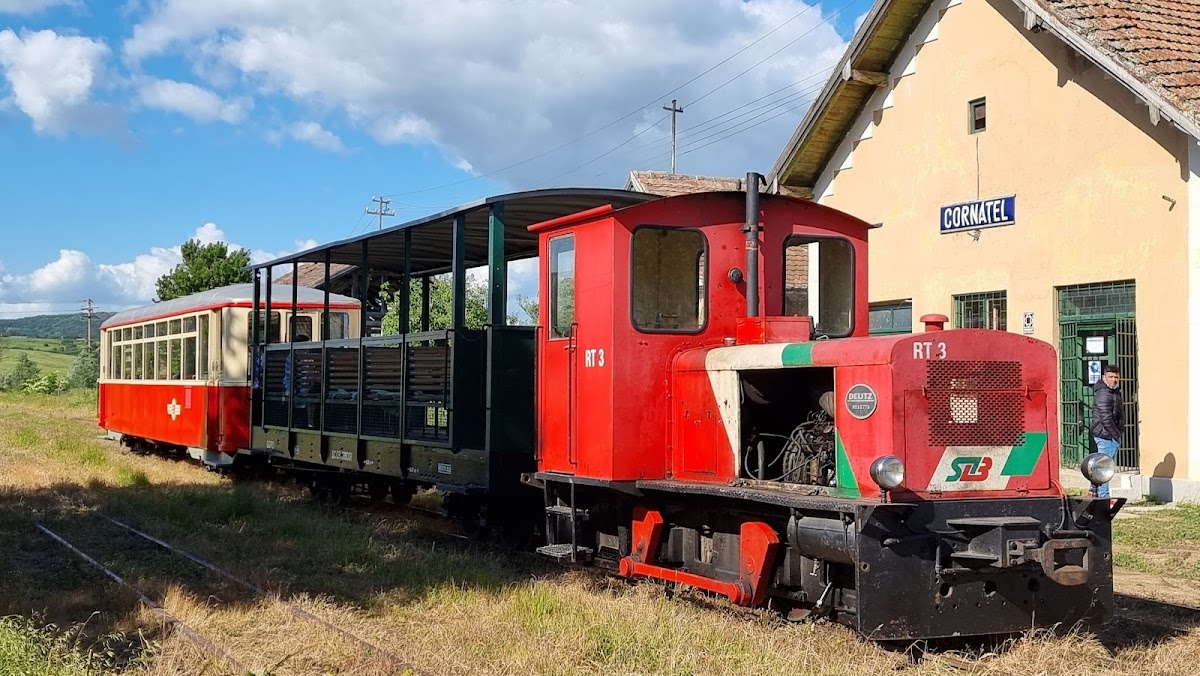 Mocănița de pe Valea Hârtibaciului - gara Hosman - foto 2