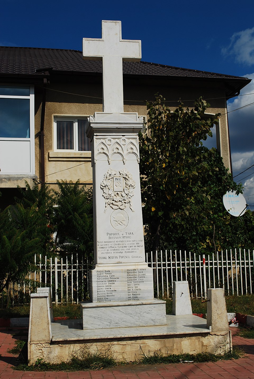 Monumentul din Cernica, Cernica