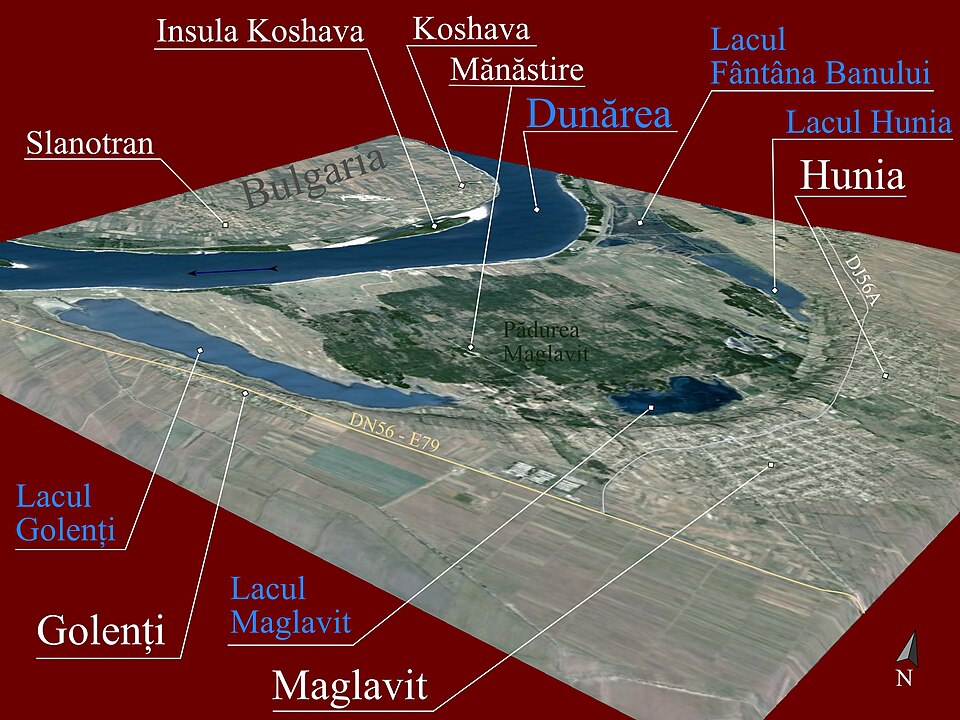 Monumentul eroilor Hunia, Hunia