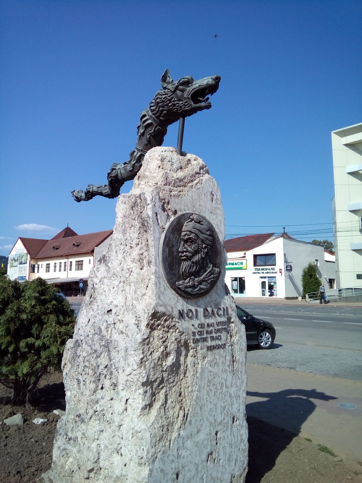 Monumentul Latinității Municipiul Brad - foto 2