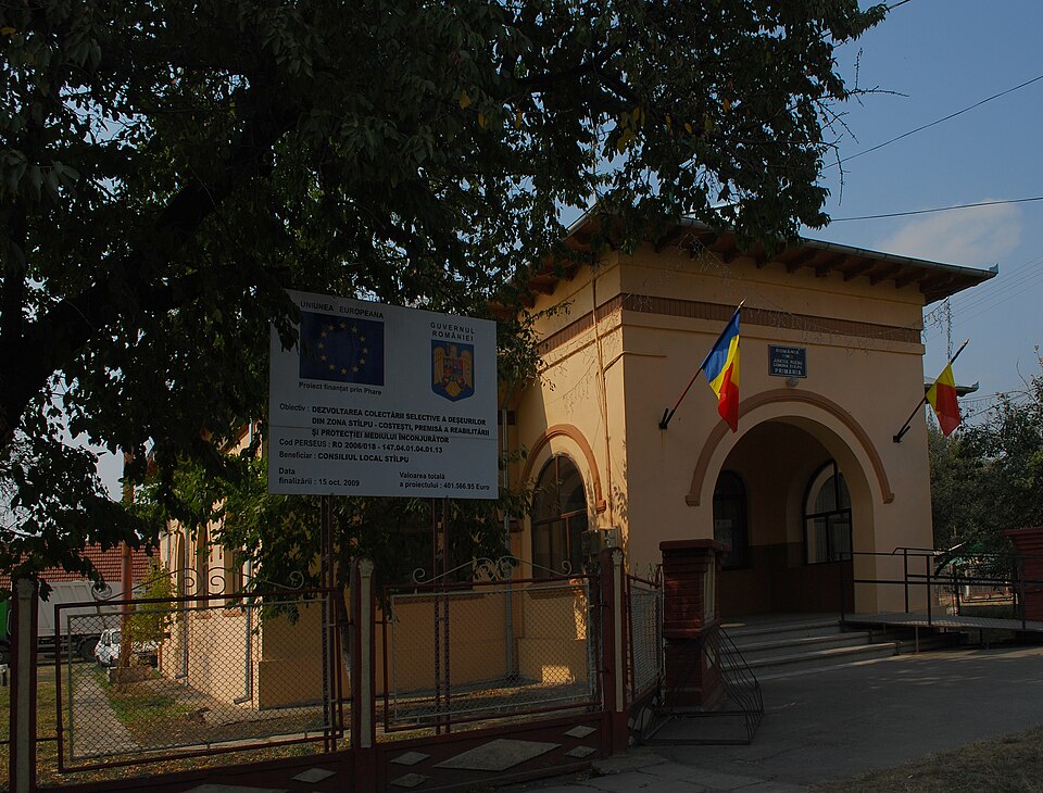 Peisajul rural Stâlpu