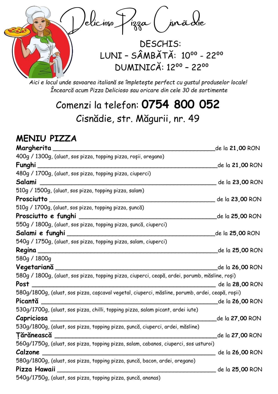 Pizza Delicioso Cisnădie - foto 3