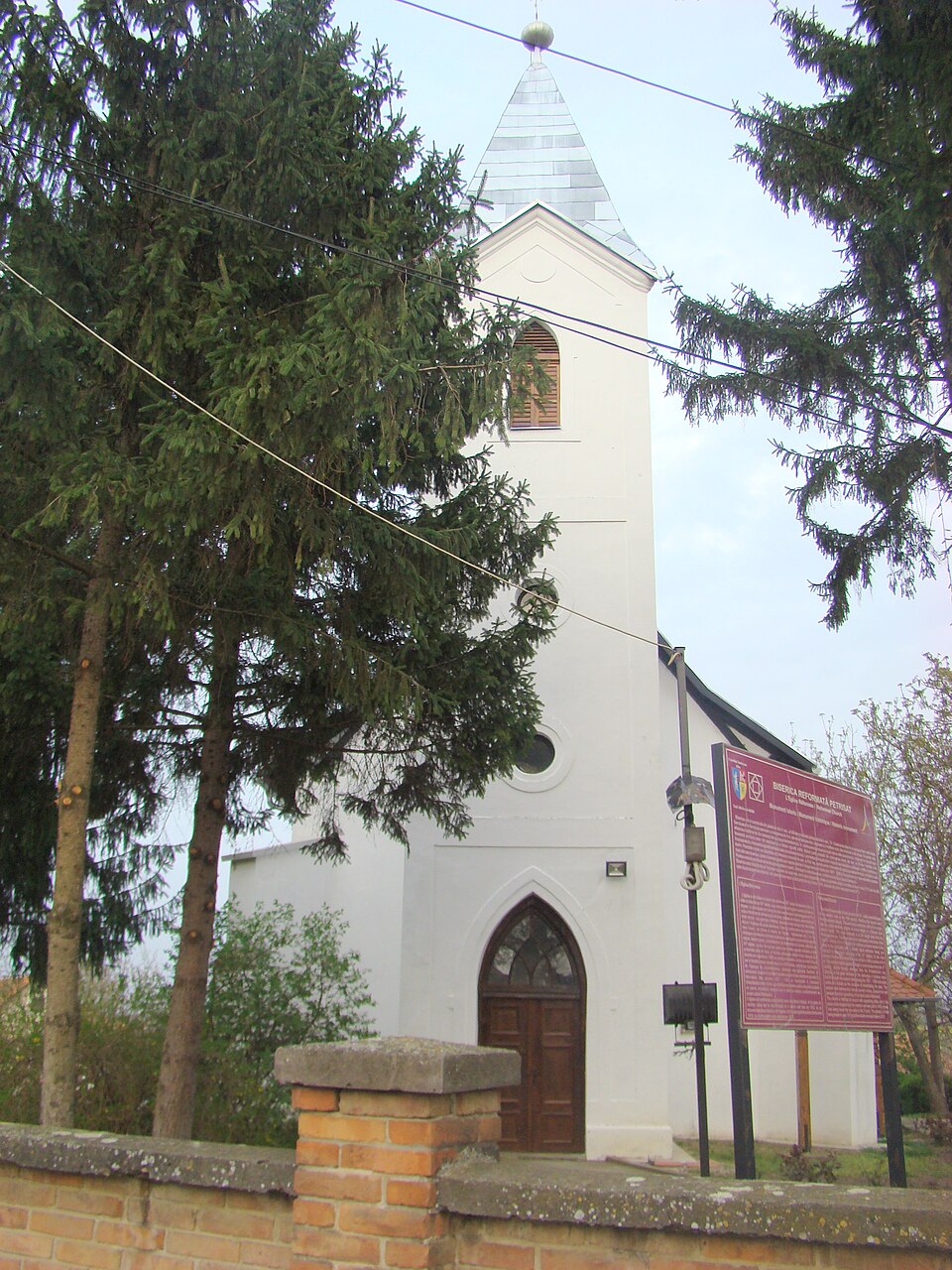 Scoala veche Petrisat, Petrisat