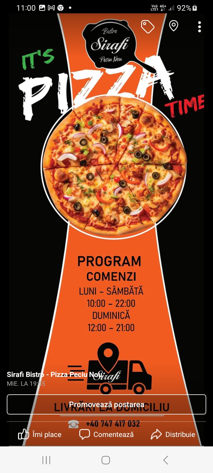 Sirafi Bistro-Pizza Peciu Nou - foto 3