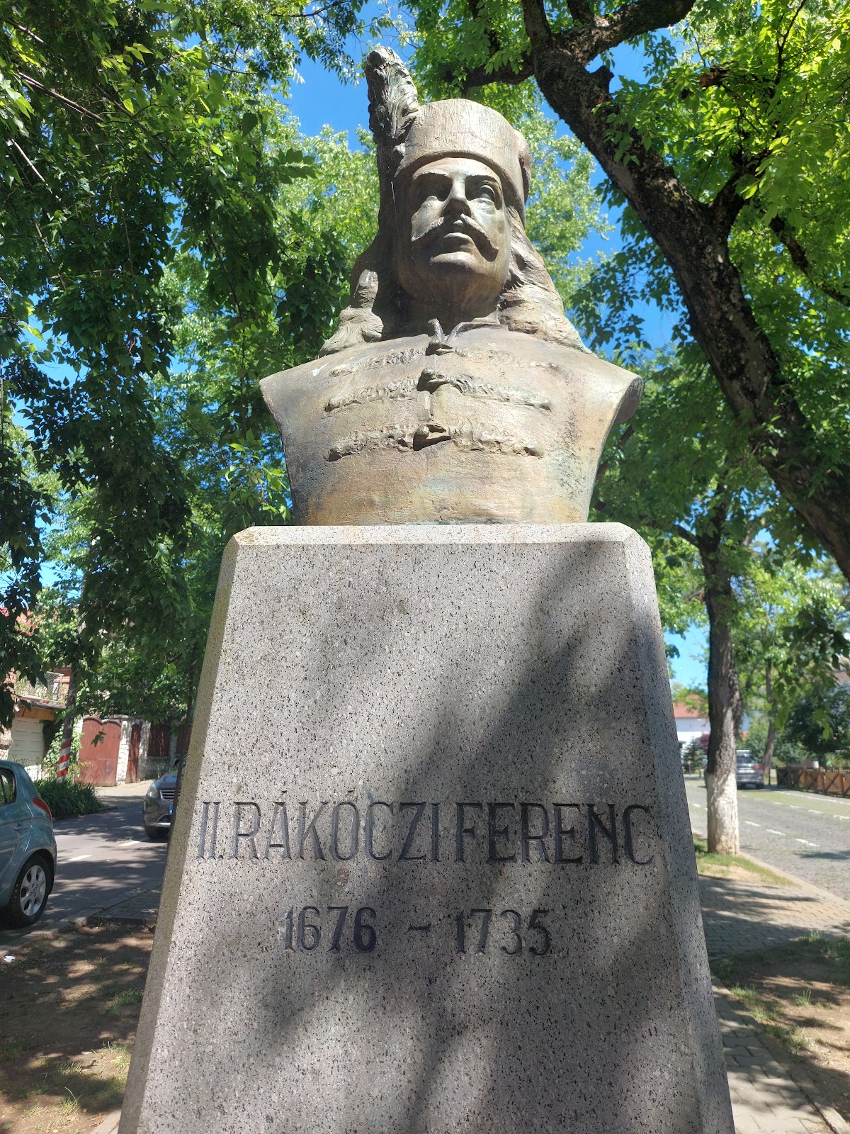 Statuia lui Ferenc Rákóczi al II-lea, Târgu Mureş