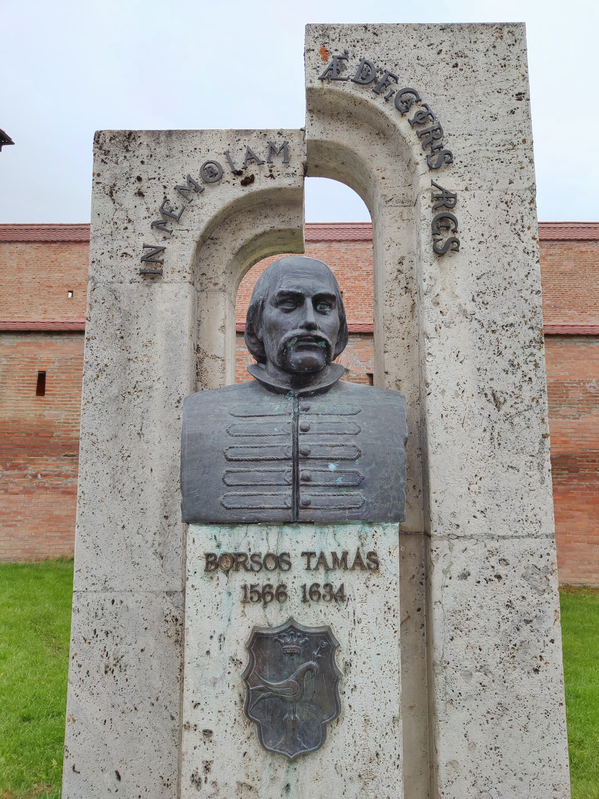 Statuia lui Tamás Borsos din Târgu Mureș, Târgu Mureş