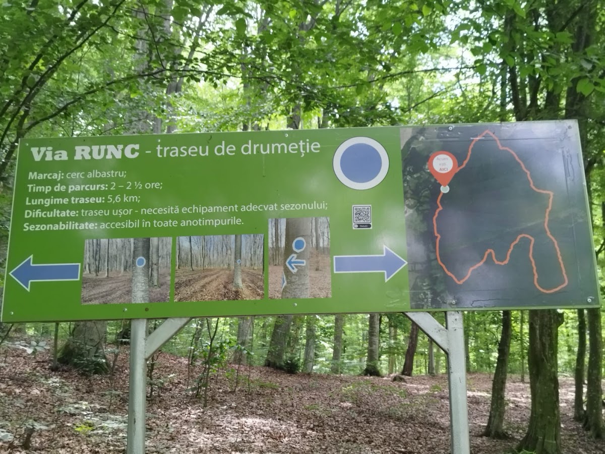 Via RUNC - traseu de drumetie