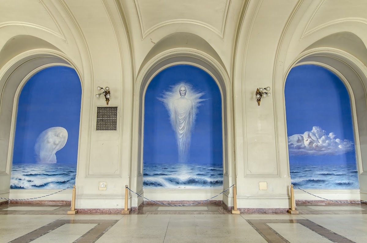 La Sala de los Pasos Perdidos (Galería de Frescos Sabin Bălașa)